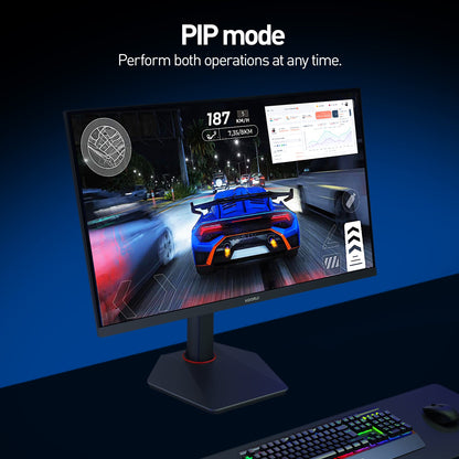 KOORUI G2741L 27インチ IPS 4K UHD デュアルモード UHD 160Hz/FHD 320Hz ゲーミングモニター