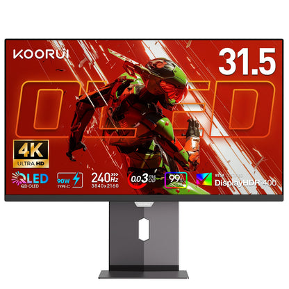 KOORUI S3241XO 31.5インチ OLED UHD 240Hz ゲーミングモニター