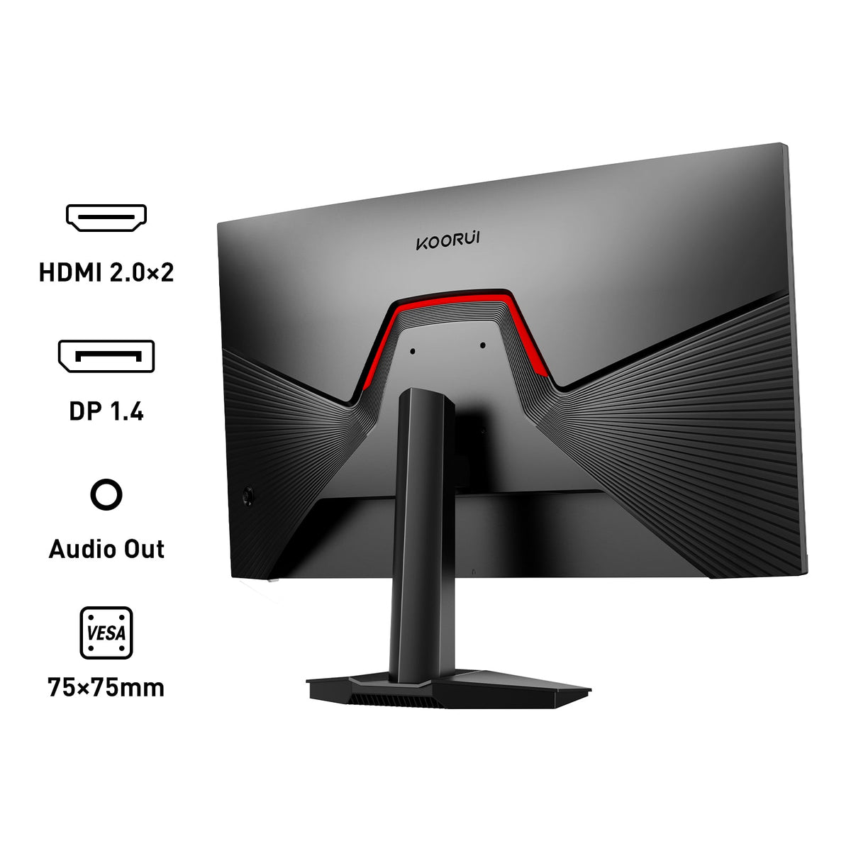 KOORUI G2721P 27インチ IPS QHD 200Hz ゲーミングモニター