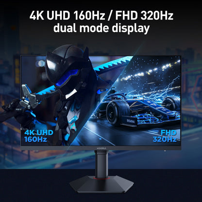 KOORUI G2741L 27インチ IPS 4K UHD デュアルモード UHD 160Hz/FHD 320Hz ゲーミングモニター