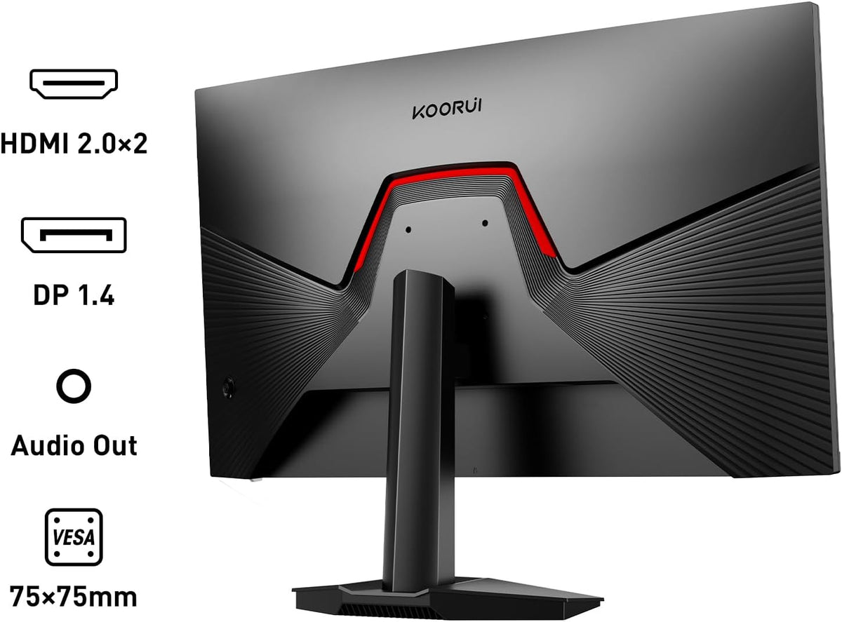 KOORUI G2421V 24インチ IPS QHD 180Hz ゲーミングモニター