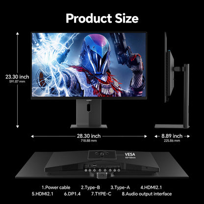 KOORUI S3241XO 31.5インチ OLED UHD 240Hz ゲーミングモニター