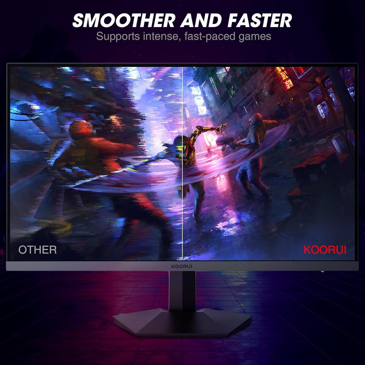 KOORUI GN02 27インチ VA フルHD 240Hz ゲーミングモニター