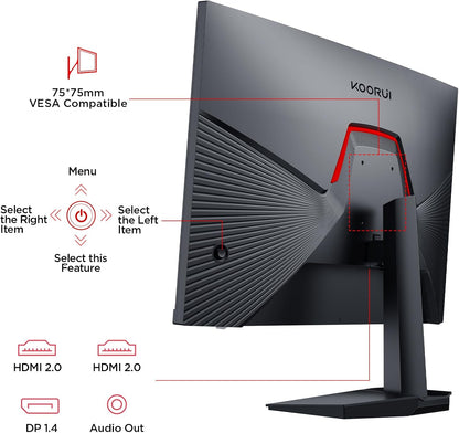 KOORUI G2511P 25インチ IPS フルHD 200Hz ゲーミングモニター
