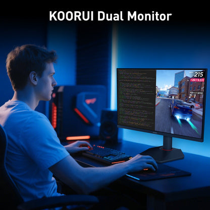 KOORUI G2741L 27インチ IPS 4K UHD デュアルモード UHD 160Hz/FHD 320Hz ゲーミングモニター