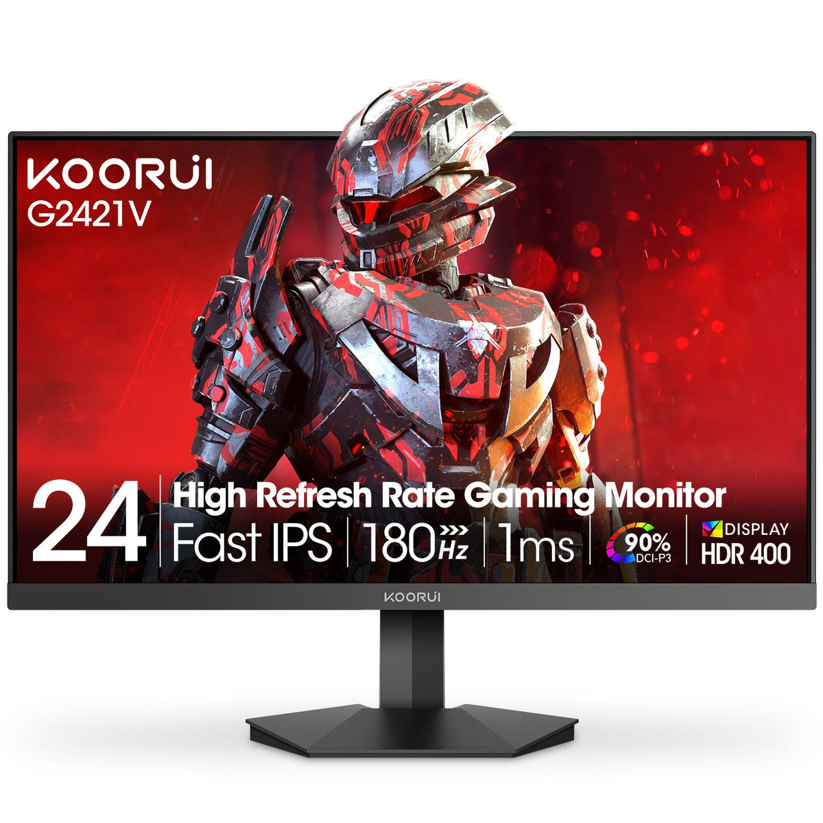 KOORUI G2421V 24インチ IPS QHD 180Hz ゲーミングモニター