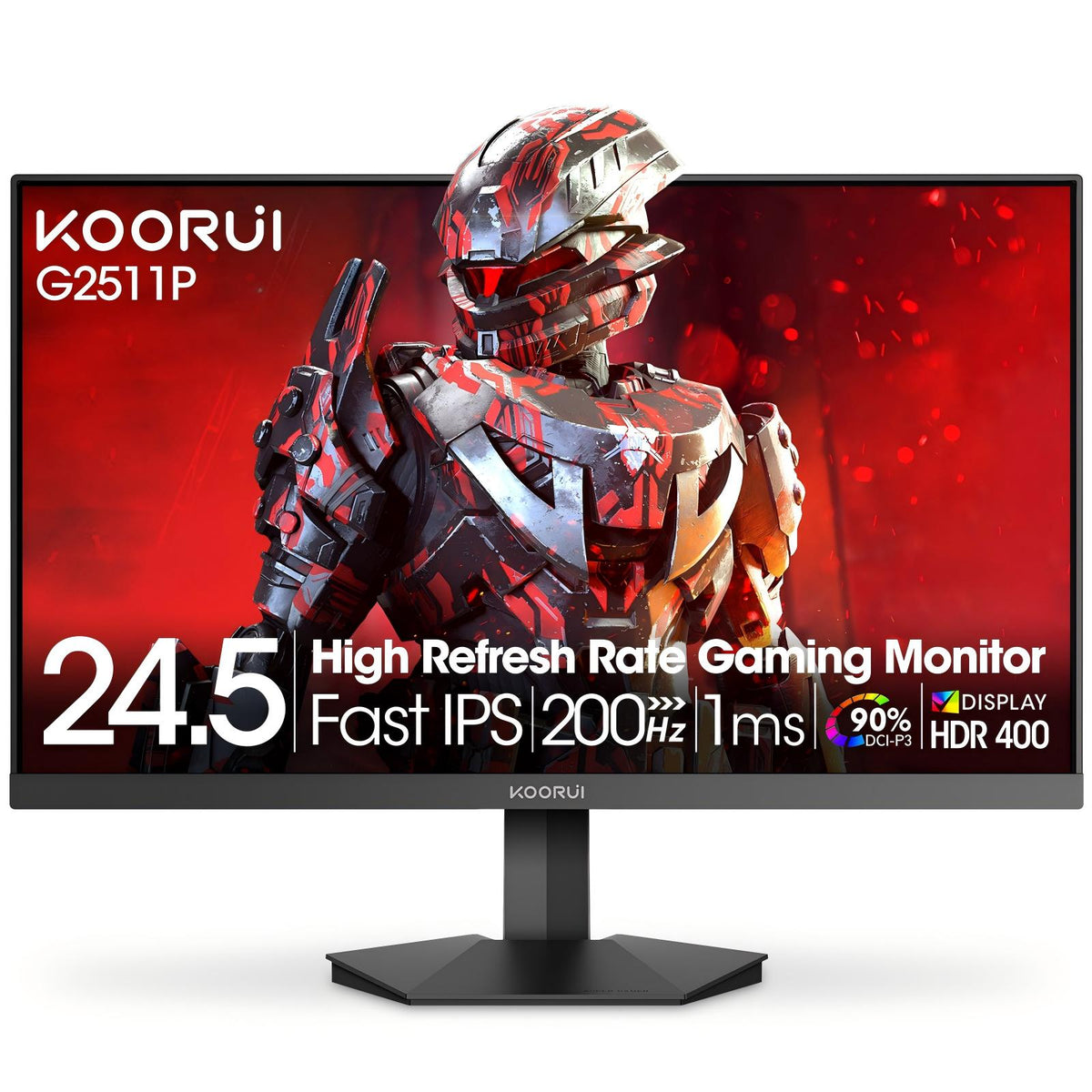 KOORUI G2511P 25インチ IPS フルHD 200Hz ゲーミングモニター